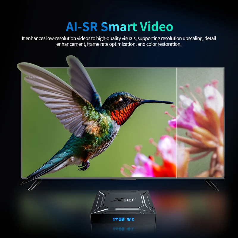 Boîtier TV Android X96 M200 Amlogic S905A/S905X5M (S905X5M) - Vente en gros