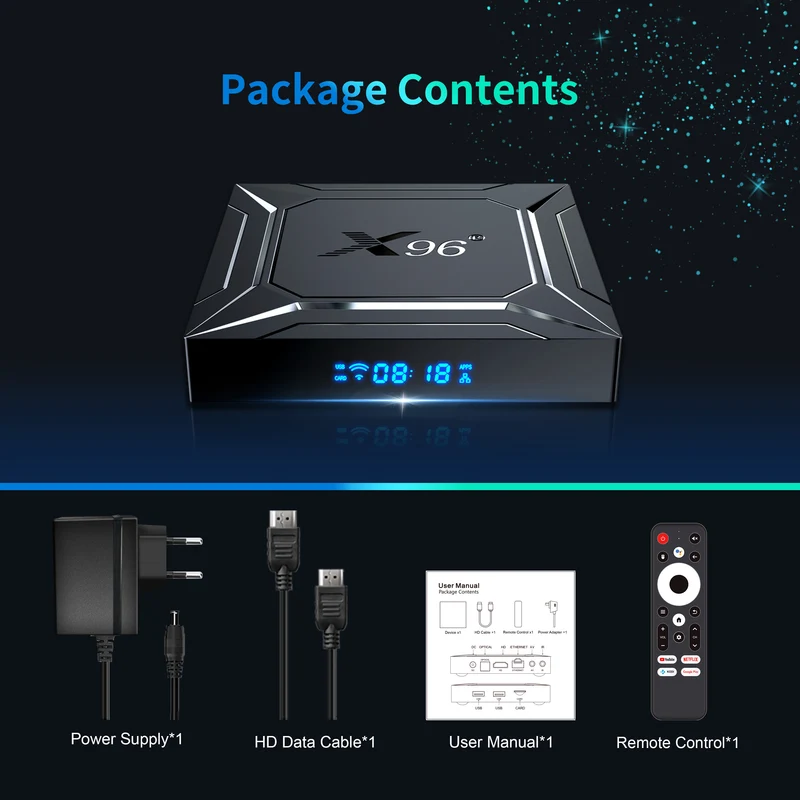 Boîtier TV Android X96 M200 Amlogic S905A/S905X5M (S905X5M) - Vente en gros