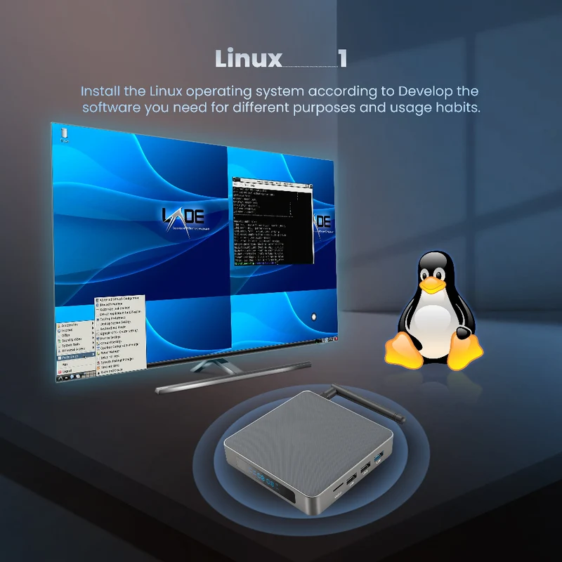 Boîtier TV Linux Debian 10(Linux 4.19)-Rockchip RK3566