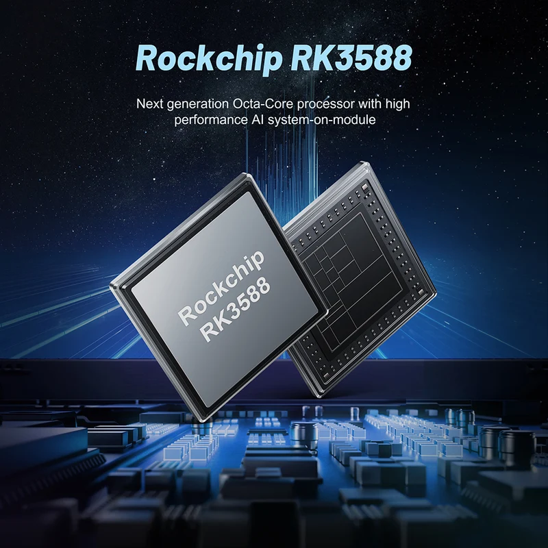 Rockchip RK3588 TV Box WiFi 6 Android 12/Linux Debian 11 8K TV Affichage numérique Lecteur multimédia