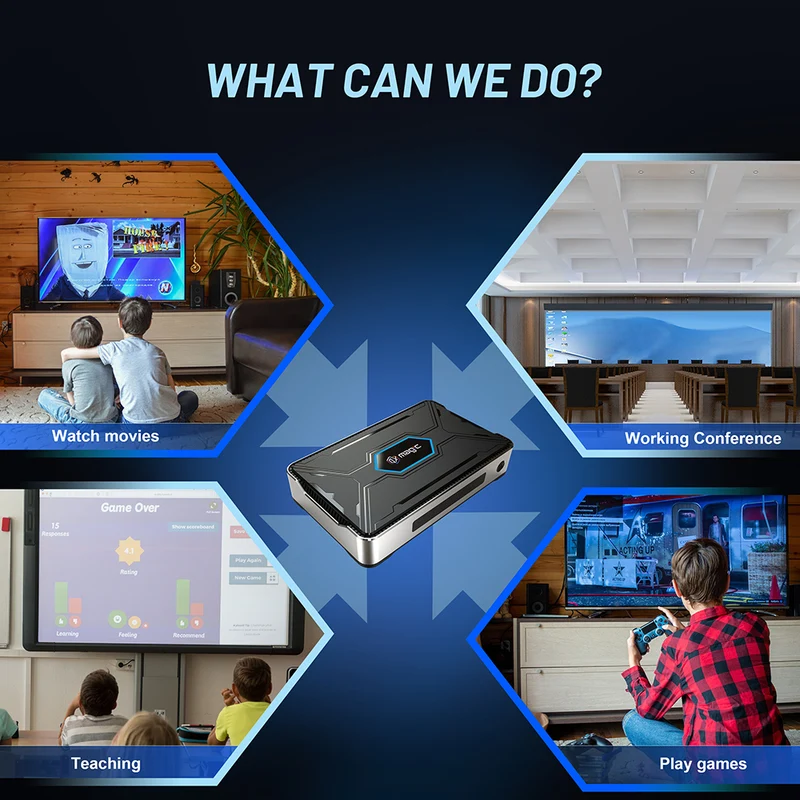 Rockchip RK3588 TV Box WiFi 6 Android 12/Linux Debian 11 8K TV Affichage numérique Lecteur multimédia