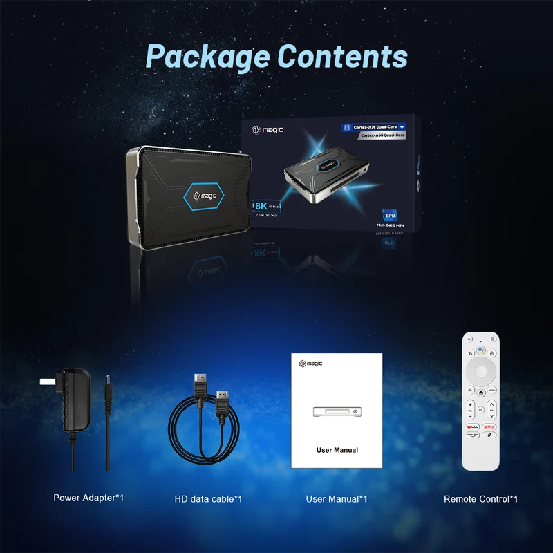 Rockchip RK3588 TV Box WiFi 6 Android 12/Linux Debian 11 8K TV Affichage numérique Lecteur multimédia