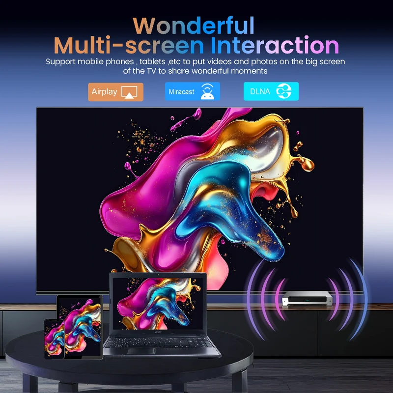 Boîtier TV Rockchip RK3588 AI Android/Linux X96 AI Box Lecteur d'affichage numérique 8K à huit cœurs