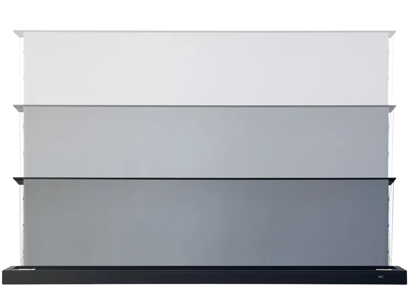 Kestrel – CLR®5 avec Carré – Écran de projection électrique à levage par le sol