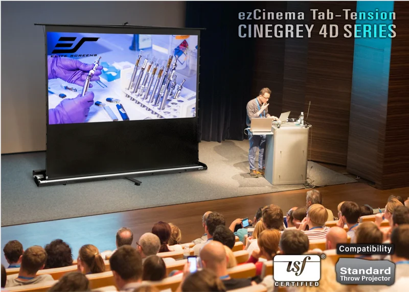 ezCinema Tab-Tension – ALR – Écrans de projection portables