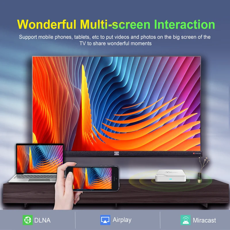 Fabricant du boîtier TV X96 Mate+ Allwinner H618 6K Android 14