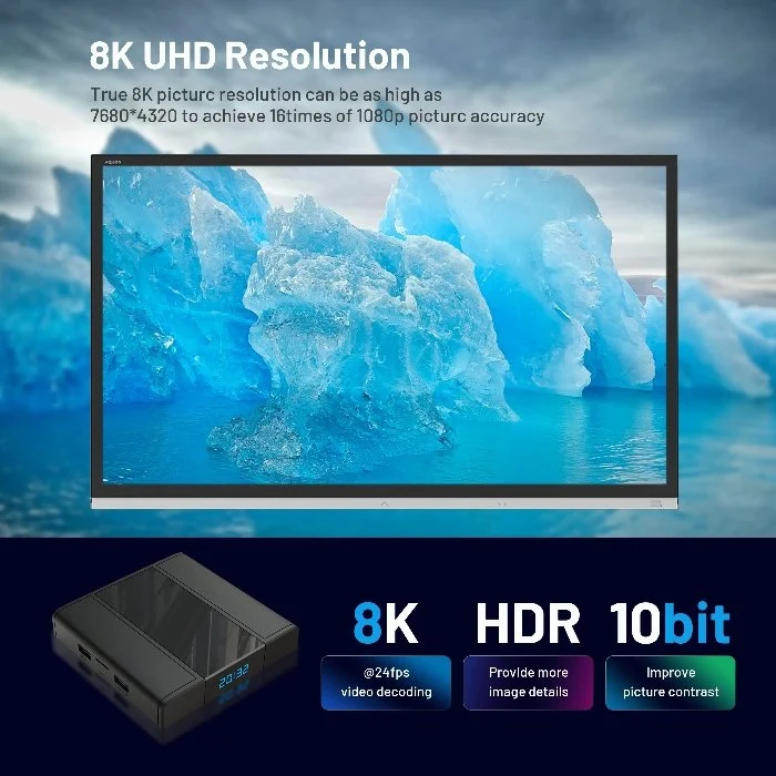 Boîtier TV Linux Amlogic S905X3