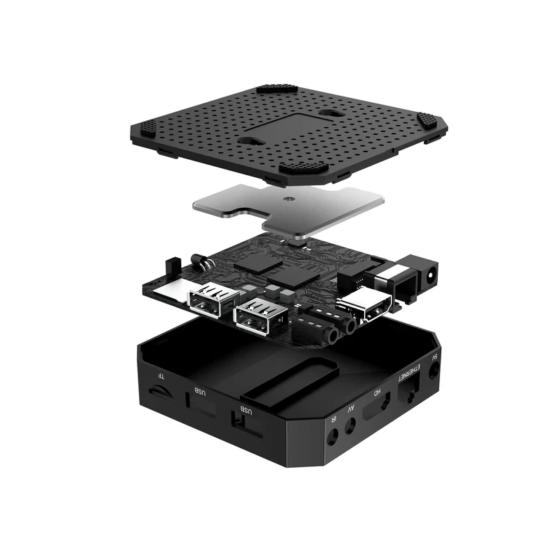 Amlogic S905W Android 7.1.2 Smart TV Box Quad Core Mini lecteur multimédia en streaming