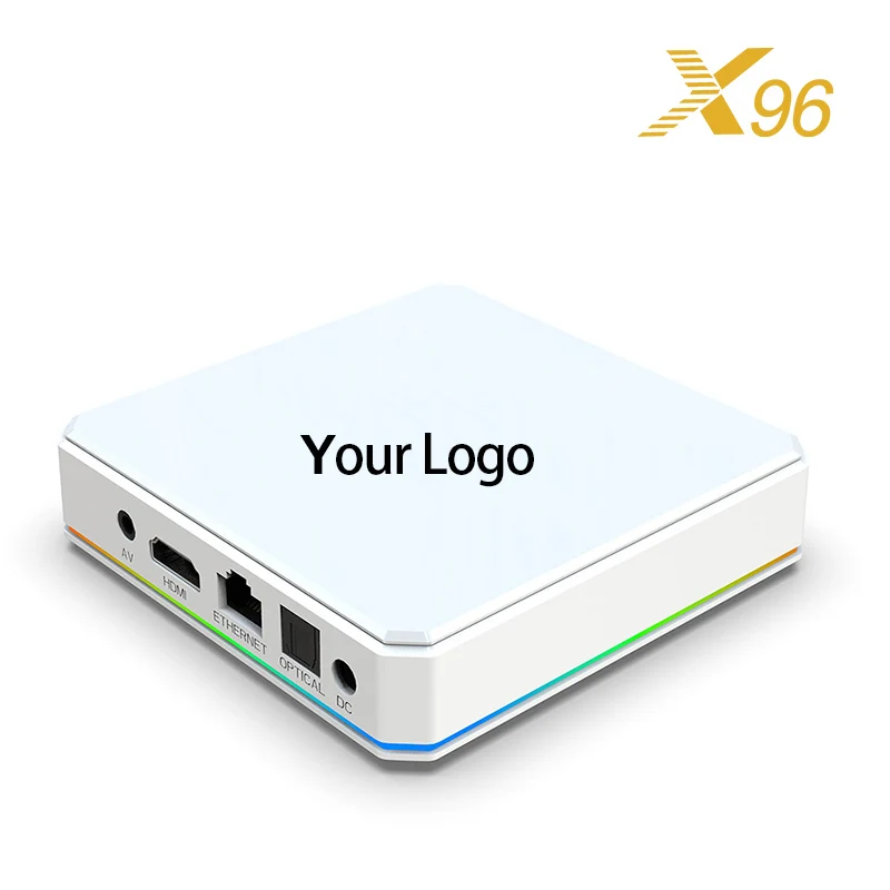Boîtier TV X96 X4 Amlogic S905X4 Quad Core - Blanc