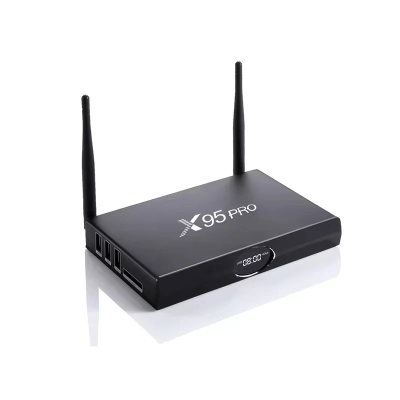 X95 Pro Amlogic S905X Ouad-core Internet tv box lecteur multimédia wifi