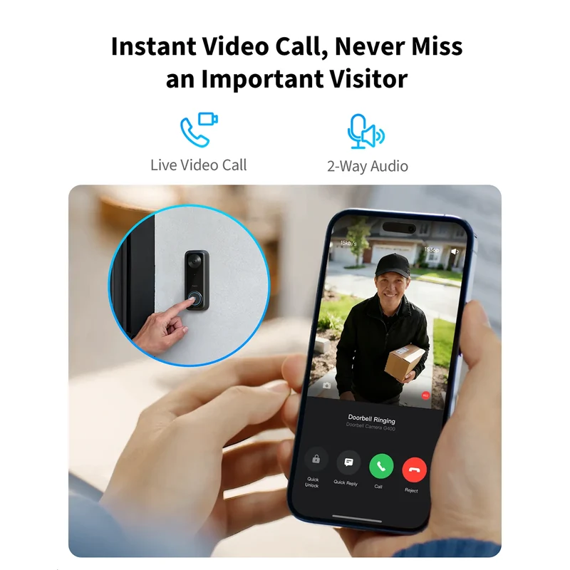 Doorbell Camera G400 (Wired)