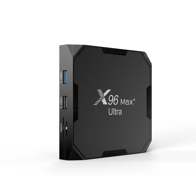 Boîtier TV X96 Max+ Ultra Quad Core Amlogic S905X4