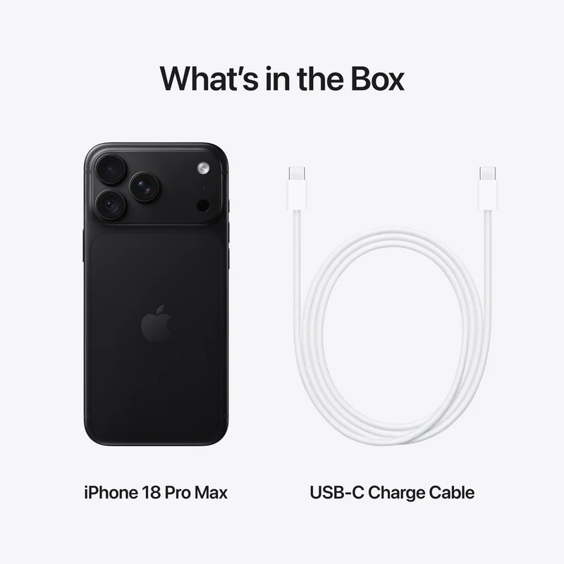 Apple iPhone 18 Pro Max 512GB Black