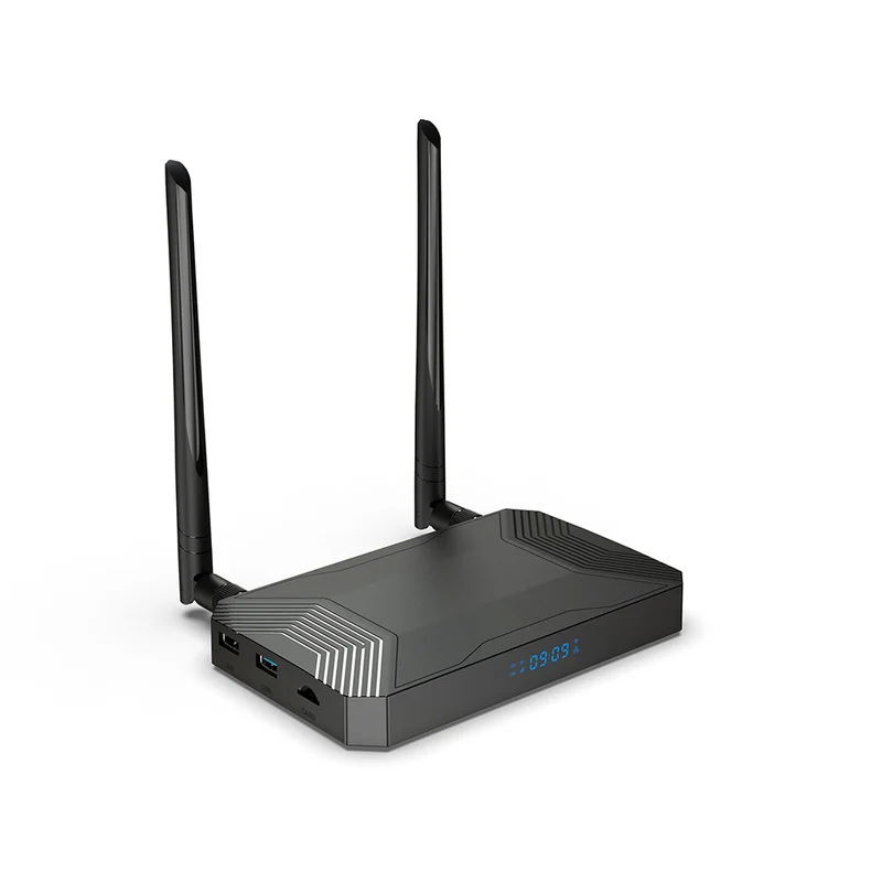Boîtier TV Android/Linux avec port SIM 4G LTE