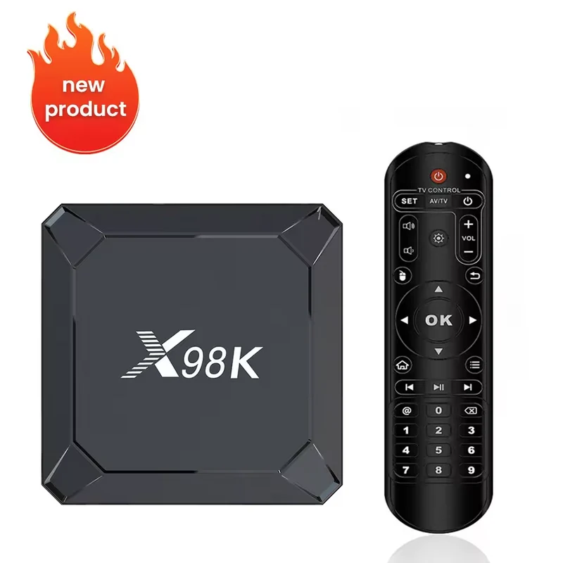 Boîtier TV X98K Android 13 Rockchip RK3528 Quad Core
