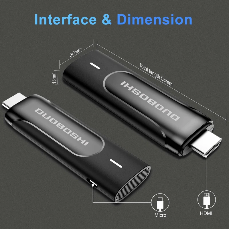 Clé TV Google 4K certifiée Netflix et Google TV Dongle Amlogic S905Y4 TV Stick