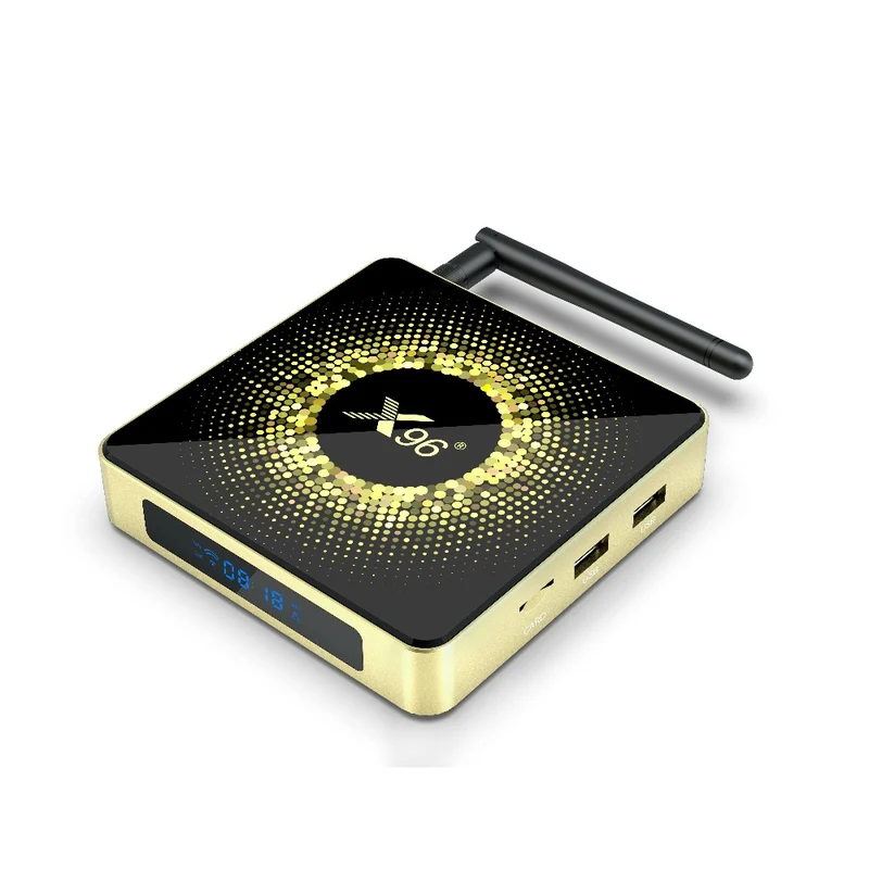 Lecteur multimédia d'affichage numérique Android X96 X10 Penta Core Amlogic S928X-J 8K TV Box