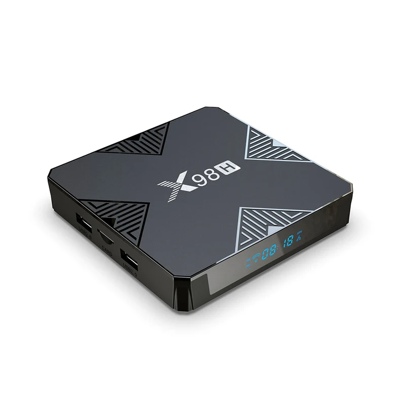 Boîtier TV X98H 4K Android Allwinner H618 WiFi6