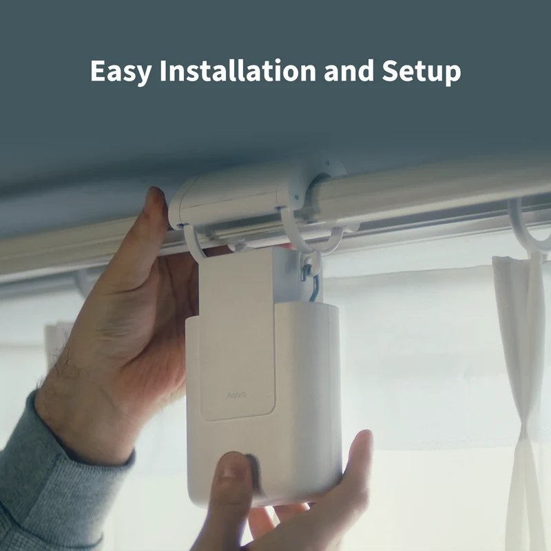 Smart Curtain Driver E1 (Rod Version)