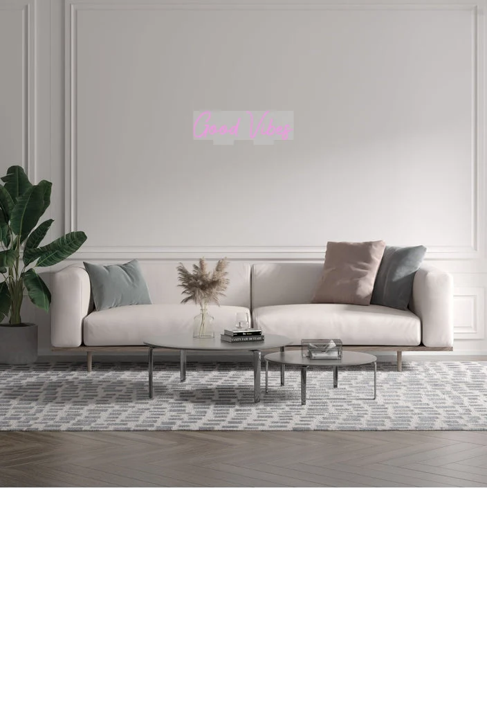 Custom text: Good Vibes