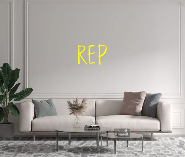Custom text: REP