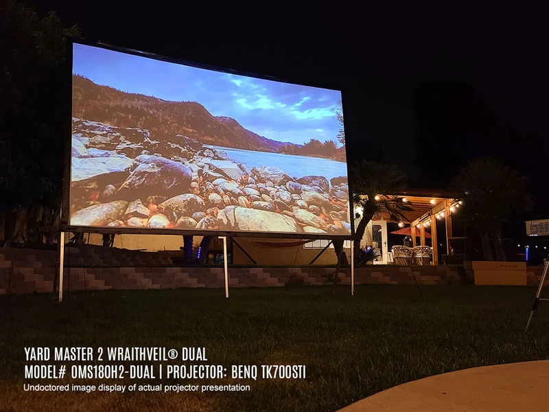 Yard Master 2 - Écrans de projection d'extérieur portables