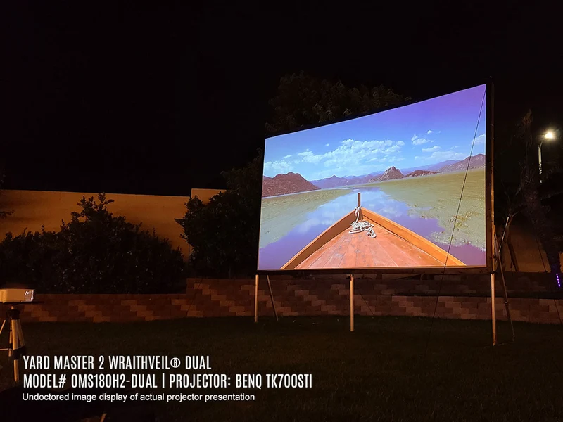 Yard Master 2 - Écrans de projection d'extérieur portables
