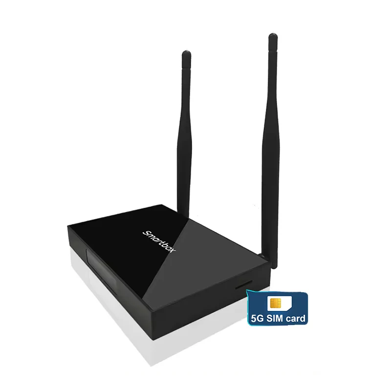 Boîtier OTT avec emplacement pour carte SIM 5G-LTE