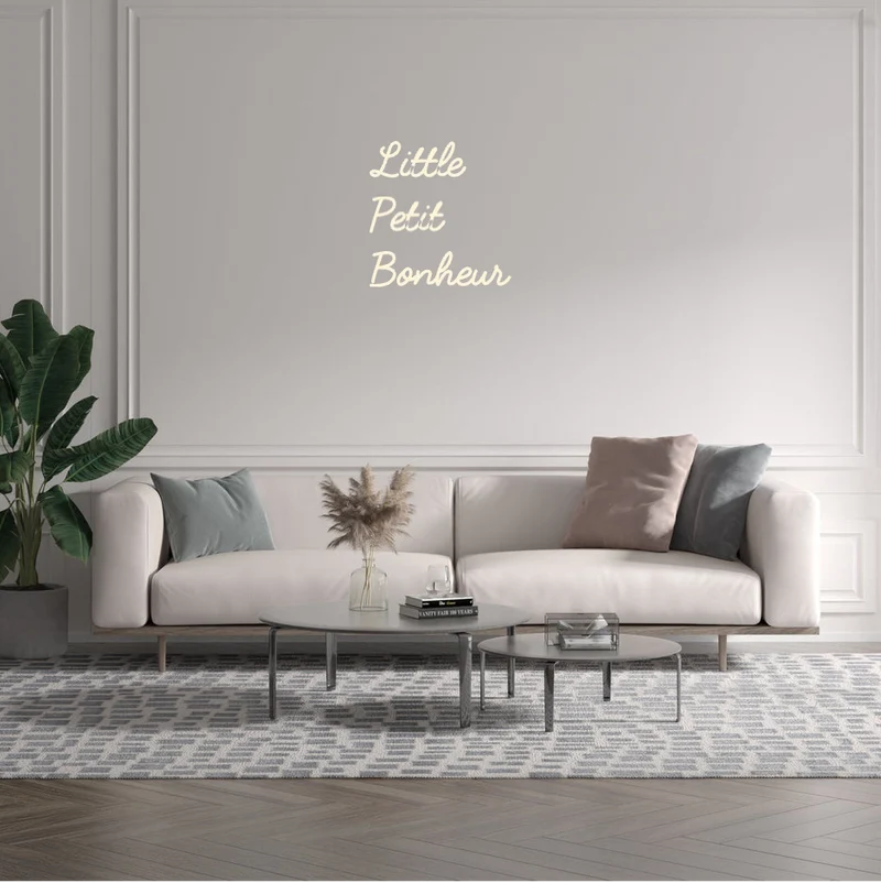 Custom text: Little Petit Bonheur