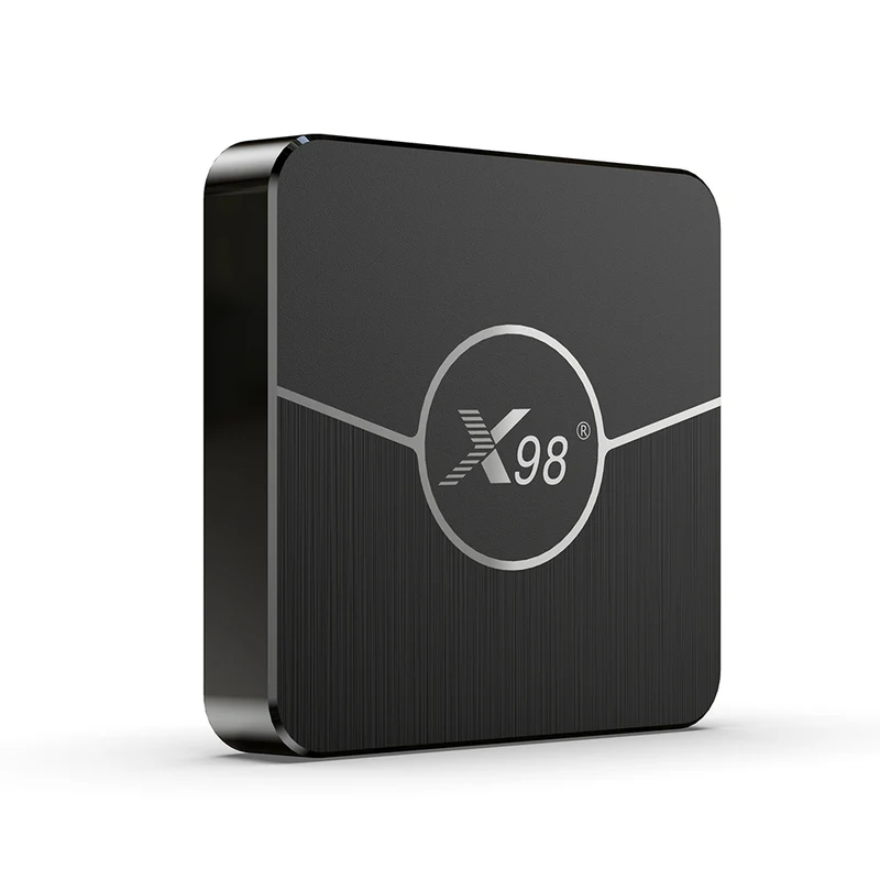 Boîtier TV X98 Plus Amlogic S905W2 4K AV1 avec lecteur d'affichage numérique Android