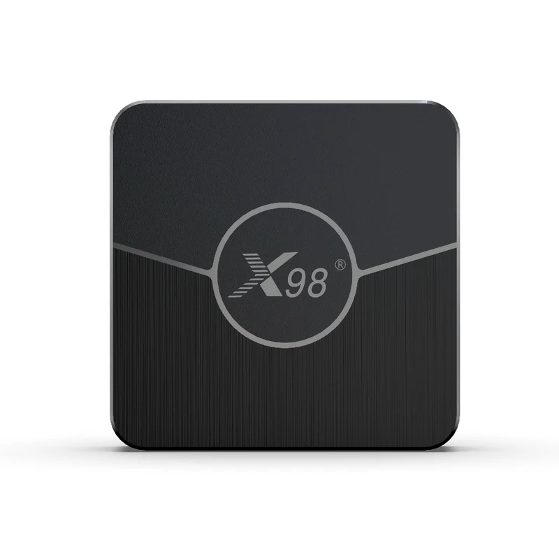 Boîtier TV X98 Plus Amlogic S905W2 4K AV1 avec lecteur d'affichage numérique Android