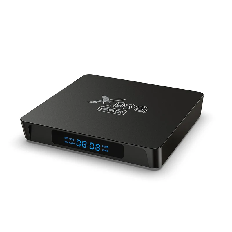 Boîtier TV X96Q Pro Quad Core Allwinner H313 double double WiFi
