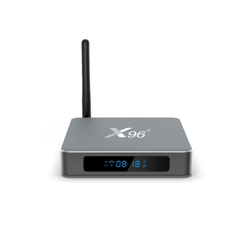 Boîtier TV 96K X9 Amlogic S922X Hexa Core 4K S922X Android avec lecteur d'affichage numérique