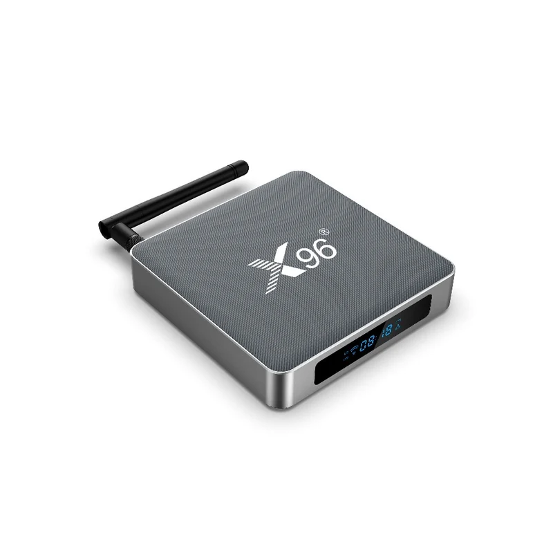 Boîtier TV 96K X9 Amlogic S922X Hexa Core 4K S922X Android avec lecteur d'affichage numérique
