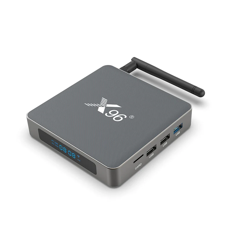 Boîtier TV Android X96 X6 Quad Core Rockchip RK3566