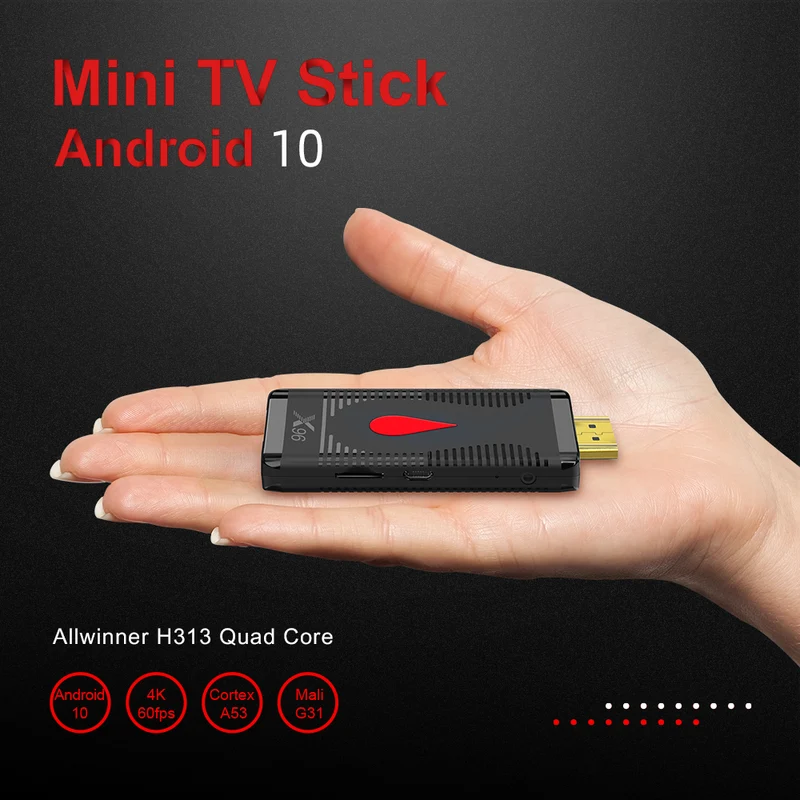 Clé TV X96 S400, clé TV Android 10