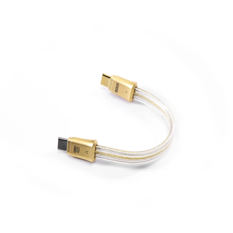 ddHiFi TC19CC Gold Flagship Cable | Pure Silver Digital Signal Cable
