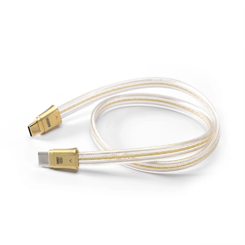 ddHiFi TC19CC Gold Flagship Cable | Pure Silver Digital Signal Cable