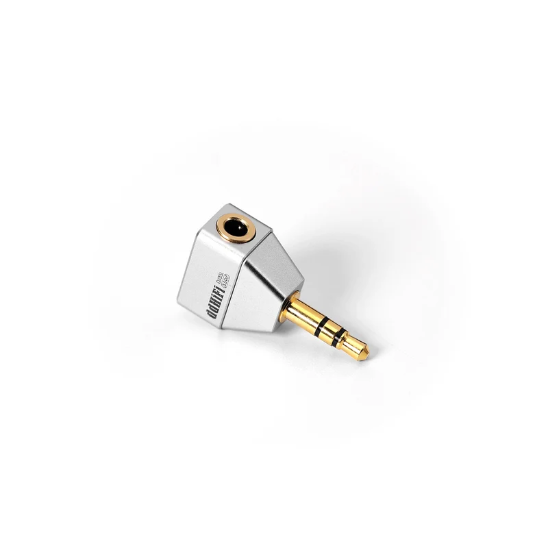 ddHiFi DJ35L L-Shaped Adapter | 3.5mm F to 3.5mm M