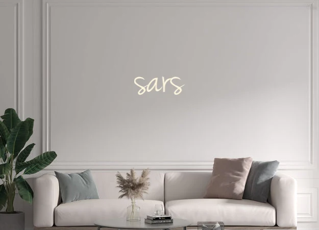 Custom text: sars