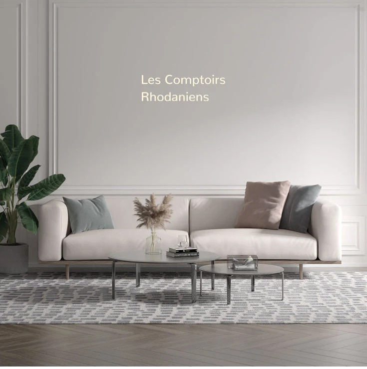 Custom text: Les Comptoirs Rhodaniens