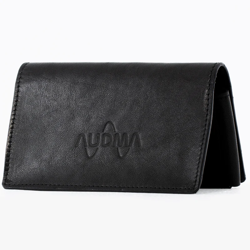 Audma Brioso Case | Black Leather Case for Brioso