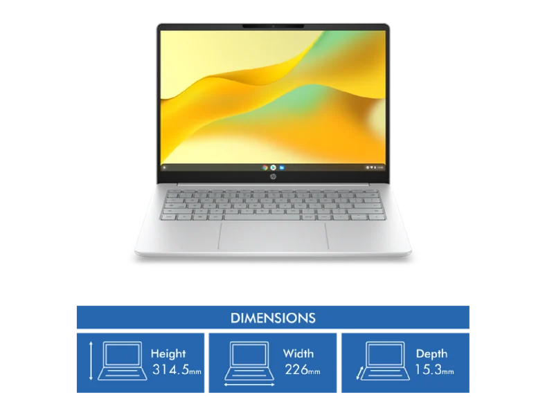 HP 14" N150 4GB 64GB Chromebook