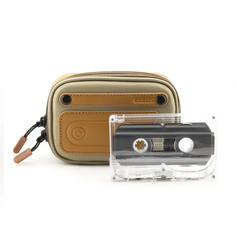 ddHiFi CZ120 Portable Case | Retro Cassette-Style Earphones Storage Case