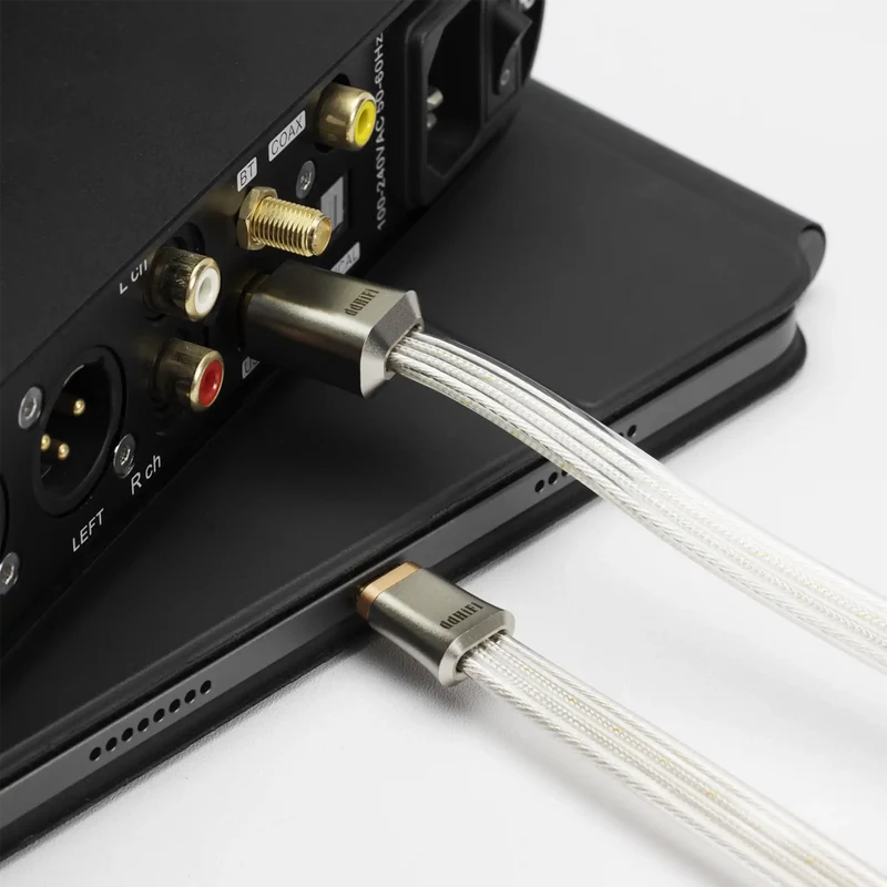 ddHiFi TC19 OTG Cable | Flagship Pure Silver Interconnect Cable
