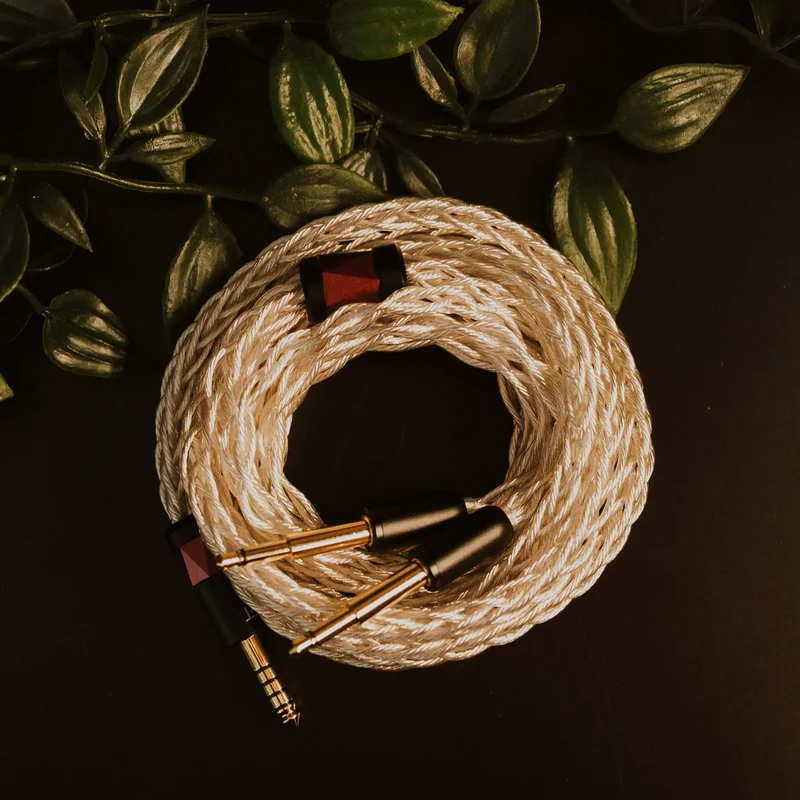 Eletech x Bloom Audio Sage | Silver-Plated Copper Headphone Cable