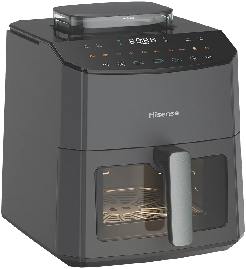 Hisense 7 Litre 3-in-1 Steam Air Fryer Black