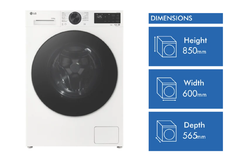 LG 10kg-6kg Series 3 AI Combo Washer Dryer