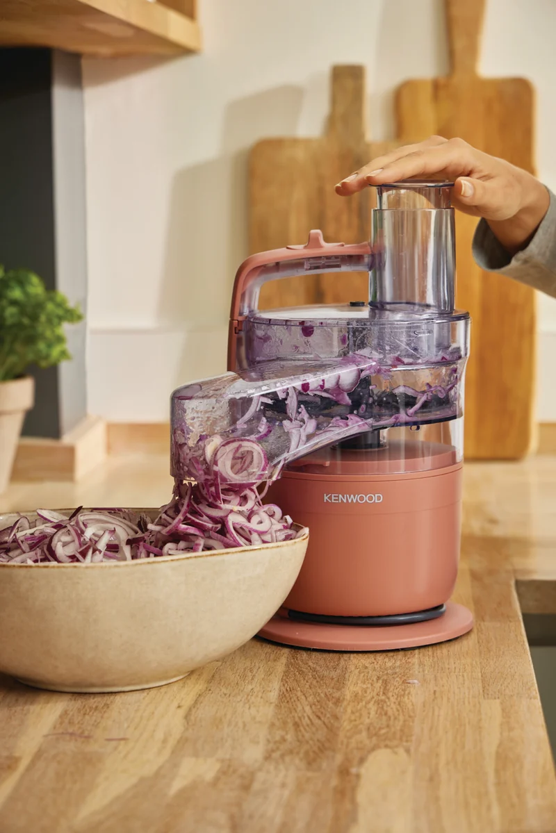 Kenwood Multi Pro Go Food Processor Red Clay