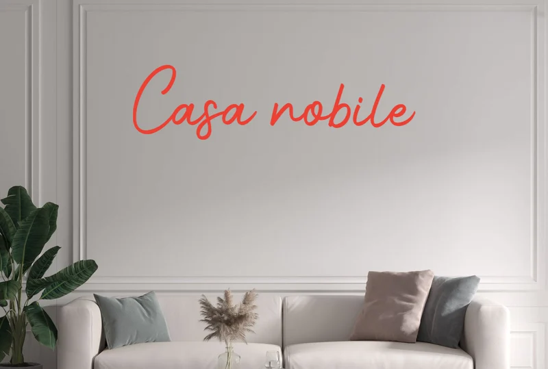 Custom text: Casa nobile